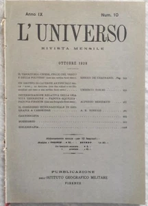 L'UNIVERSO 1928 GROTTE RUPI ANCONA CINA TAVOLE - Imagen 1 de 2