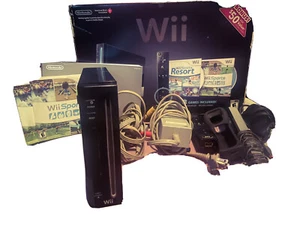 Nintendo Wii Wii Sports Resort and Wii Remote Plus Console - Black - Picture 1 of 1