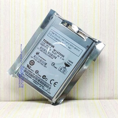 Toshiba 160GB Internal 5400RPM 1.8" (MK1633GSG) SATA  HDD - Image 1 of 4
