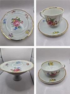 Alte Schirding Bavaria Porzellan Geschirr Set / Kaffe-, Teetasse / Kanne DDR - Bild 1 von 50
