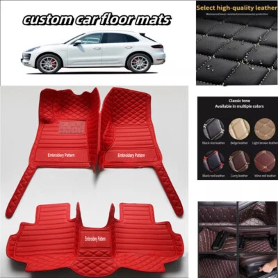 For Toyota Prius Luxury Waterproof Custom All-weather Carpet Auto Car Floor Mats — 第 1/4 张图片