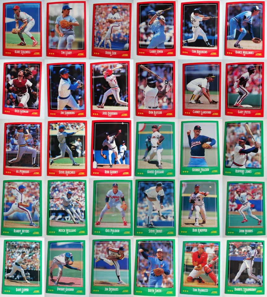 1988 Score Baseball Cards Complete Your Set You U Pick From List 221-440 - Image 1 of 1