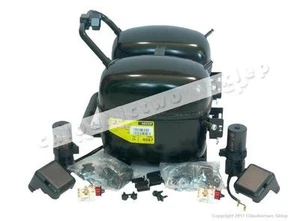 230V compressor Secop SC10/10CL 104L4087 as Danfoss, R404A/R507 tandem 3/4 HP - Picture 1 of 2