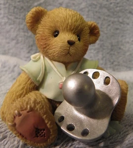 Baby's Christening Boy PROTOTYPE 113591 Cherished Teddies - Picture 1 of 3