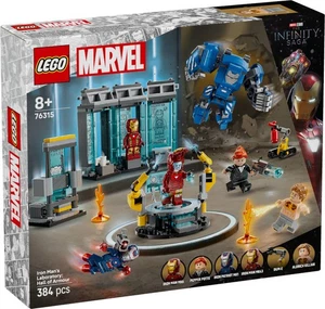 LEGO 76315 Marvel Laboratorio di Iron Man: Sala delle Armature - Imagen 1 de 2