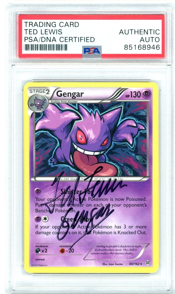 Gengar Pokémon TCG Breakthrough Collectible Individual Card Games