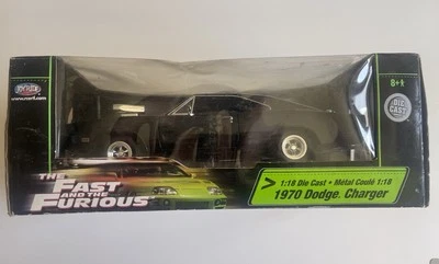Dodge Charger 1970 ERTL JoyRide The Fast And Furious sin usar, en caja 1:18 coche de película diecast Foto 1 de 4