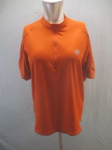 Canari Größe L Herren Orange Radfahren 1/2 Arm Gesäßtasche Kurzarm Oberteil 998 - Bild 1 von 8