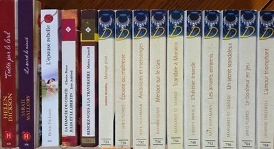 Lot de 15 livres Harlequin Collections Dynasties, Historiques, Royales et Or - Photo 1/4