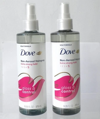2 POMBAS SEM AEROSSOL EXTRA FORTE BOMBA DE RETENÇÃO BRILHO E CONTROLE SPRAY DE CABELO 9,25 OZ CADA - Imagem 1 de 2