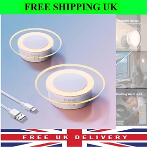 2er Pack Magnet Bewegungssensor Nachtlicht mit Stick-On Base, Cruise Recharge... - Bild 1 von 8