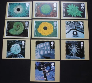 1995 SPRINGTIME & 2003 ICE SCULPTURES ANDY GOLDSWORTHY SETS OF POSTCARDS UNBENUTZT - Bild 1 von 12