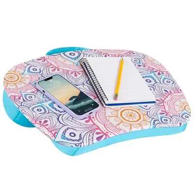 MyStyle Mandala Portable Lap Desk with Cushion Fits up to 15.6 Inch Laptops - Image 1 of 4