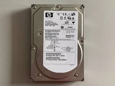 HP Seagate ST373207LW (73 GB, SCSI U320, 10K RPM, 3.5" HDD, 68 pin) - Bild 1 von 3