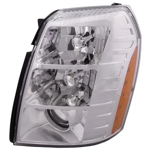 Driver Headlight Assembly Fits 07-09 Cadillac Escalade EXT/ESV/Hybrid HID - Picture 1 of 9