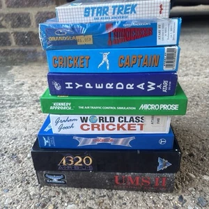 Atari ST F/FM/E 9 x Games Bundle Big Box - untested - Photo 1/11