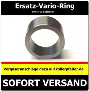 Mofa Drossel Ersatz Distanzring Varioring Drossel CPI 22 mm x 10 mm - Bild 1 von 3