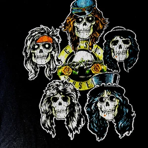 Camiseta negra para hombre Guns n Roses 2005 gira de conciertos talla S - Imagen 1 de 8