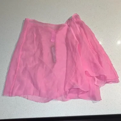 NUEVO CON ETIQUETAS FALDA ENVOLVENTE SKIMS BY KIM KARDASHIAN SEDA GASA ROSA CLARO XL Foto 1 de 3