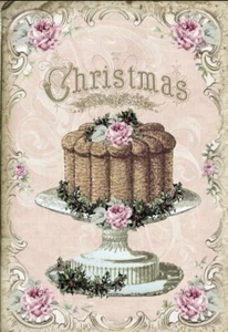 Vintage Christmas Decoupage Print 8x10” Home Decor Crafting Junk Journals #RSD26 - Picture 1 of 1