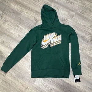 Nike Jordan Jump Man hoodie size 12-13 NWT handsome green. - Picture 1 of 5