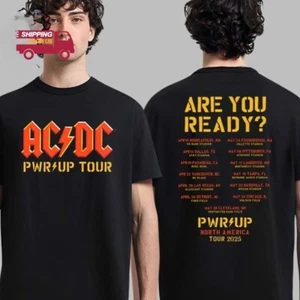 Rock Band Tour 2025 Shirt, Are You Ready Shirt, Pwr Up World Tour 2025 - Picture 1 of 3