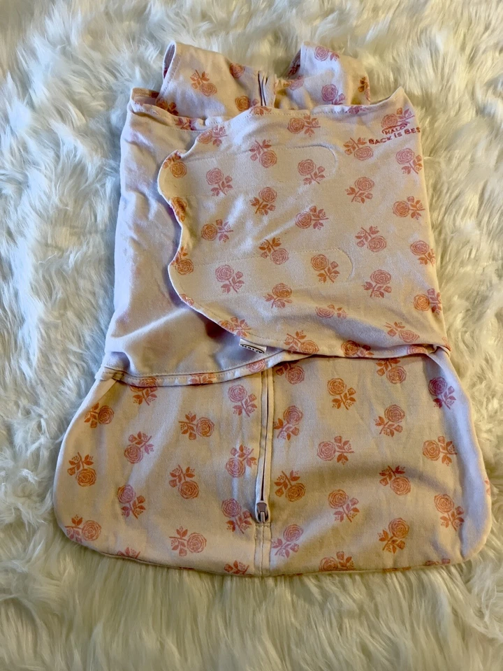 Halo Sleep Sack Baby Girl Pink Floral 0-3 Months - Image 1 of 4