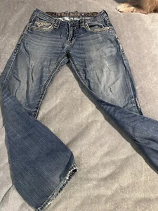 Rock Revival Woman’s Jeans Size 34 - Picture 1 of 7