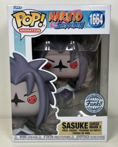 Naruto Shippuden #1664 Sasuke Curse Mark 2 Funko Pop! Anime SE New P/P - Picture 1 of 6