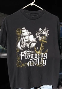 Flogging Molly Band Tour Concert Unisex T-Shirt Cotton Full Size S-5XL MK564 - Picture 1 of 4