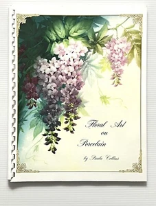 Floral Art on Porcelain by Paula Collins Painting Porcelain SB 1999 - Picture 1 of 10