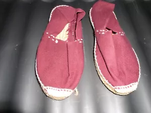Espadrilles dunkelrot Gr. 36 - Bild 1 von 1