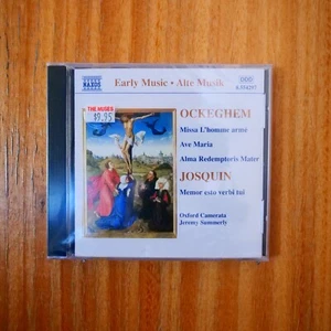 JOHANNES OCKEGHEM: Missa L'homme Arme 1998 BRAND NEW & SEALED Naxos JOSQUIN - Picture 1 of 2