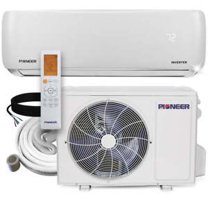 Pioneer® 12,000 BTU 22.7 SEER2 Ductless Mini-Split Inverter++ Energy-Star Air Co