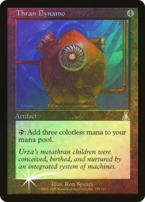 FOIL Thran Dynamo ~ Urza's Destiny [ Excellent ] [ Magic MTG ] - Image 1 of 4