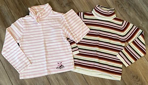 Gymboree Vintage 2004 Giraffe Club & 2005 Rocky Mountain Turtlenecks Girls Sz 5 - Picture 1 of 11