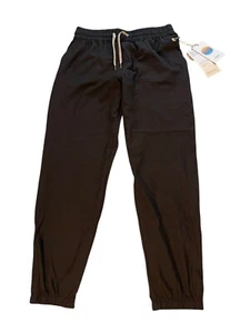 NWT Vuori Women's Black Athletic Drawstring Performance Pants Jogger Size S - Picture 1 of 8