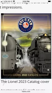 LIONEL 2023 VOLUME 1 TRAIN CATALOG BIG BOOK OVER 120 PAGES VOL1 railroad 2023V1 - Picture 1 of 1