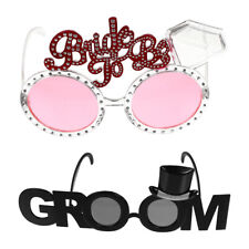 2pcsbachelorette glasses Funny Eyeglasses Wedding Sunglasses Novelty