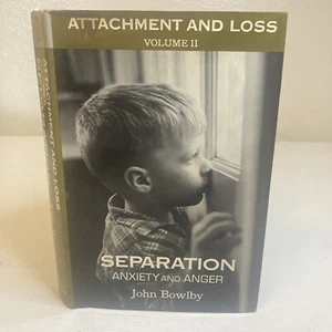 Attachment And Loss Volume II Separation Anxiety And Anger HC By John Bowlby - Imagen 1 de 9