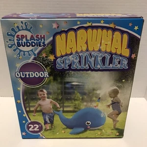 Splash Buddies blau 22" Norwal Sprinkler Alter 3+ Neu, versiegelte Box Wasserspielzeug - Bild 1 von 1