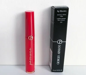 Giorgio Armani Lip Maestro intense velvet color Lipstick, #408 Passione, 6.5ml - Picture 1 of 5