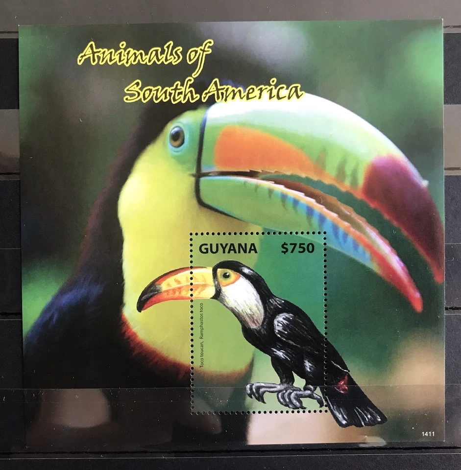 Guyana - Birds / Fauna   - Timbres - stamps - MNH** - D109 - Image 1 of 1