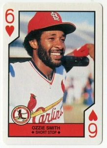 1990 U.S. Playing Cards - Ozzie Smith St. Louis Cardinals - Picture 1 of 2