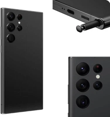 Black Galaxy S22 Ultra Pen for Samsung Galaxy S22 Ultra 5G Touch Screen 2 Pack B - Image 1 of 4