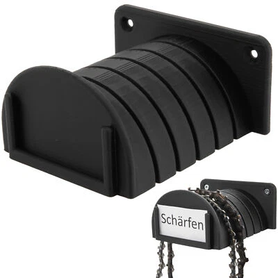 TSB WERK Wandhalter Sägekette für STIHL Bosch Makita Säge Halterung Universal Kette