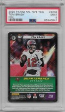2020 Panini NFL Five TCG TOM BRADY Foil PSA 9 MINT - POP 2!!! - Buccaneers