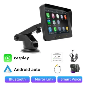 Touch Screen Bluetooth 7" Wireless Carplay Portable MP5 Player Car Stereo USB/TF - Picture 1 of 10
