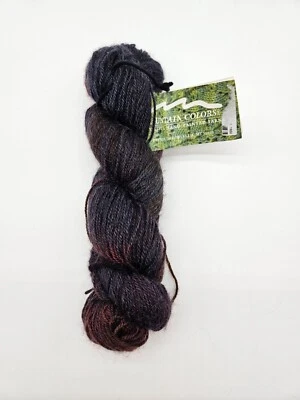 COLORES MONTAÑA Hilos pintados a mano 60/25/15 Superwash Lana Mohair Nylon Alce Cr Foto 1 de 4