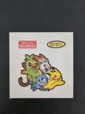 25th Anniv. Pikachu Grookey Scorbunny Sobble Sticker Pokemon Daiichi Pan Seal